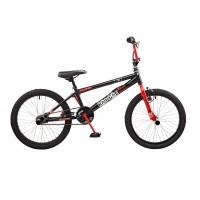 Rooster Radical 20 Black Red Freestyle BMX Bike